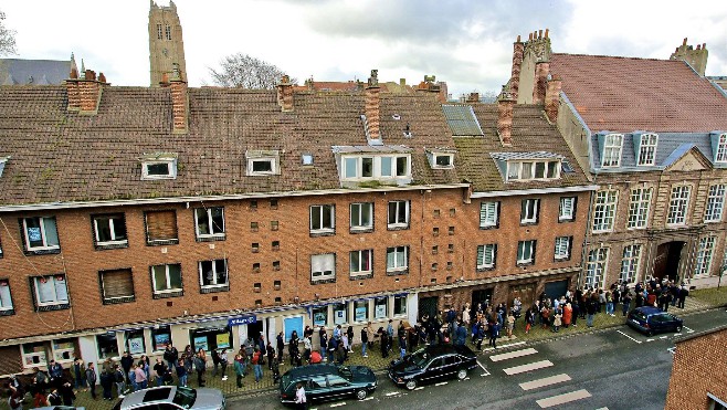 Beaucoup de monde pour le casting à Dunkerque!