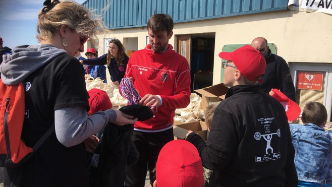 260 enfants handicapés ont joué au football avec l’USBCO !
