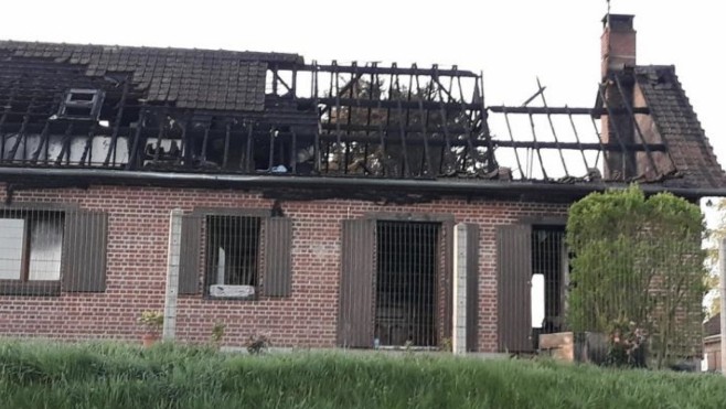Appel à la solidarité pour une famille avec 5 enfants dont la maison a été détruite dans un incendie
