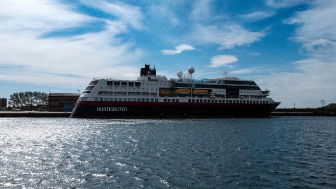 Un navire de croisière a fait escale à Dunkerque 