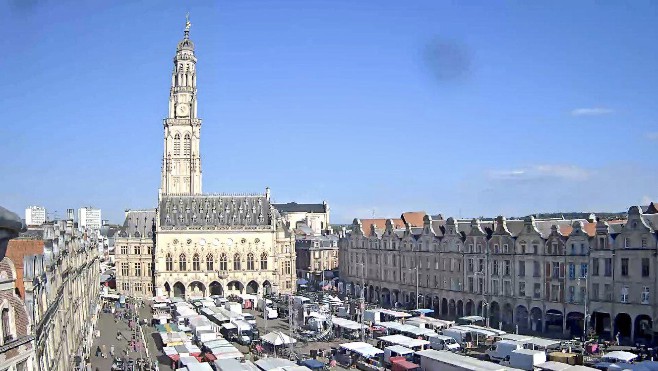 Arras obtient la 5ème place pour le concours du plus beau marché de France