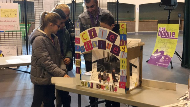 Les CM2 des Tilleuls à Outreau se distinguent à Cité Mobile !
