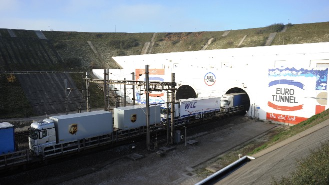 138 milliards d’euros de valeur marchande passés par le Tunnel sous la Manche en 2016