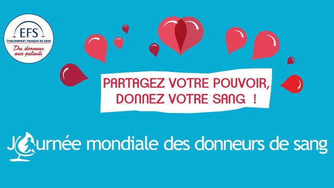 Donnez votre sang à l’occasion de la journée mondiale des donneurs de sang 