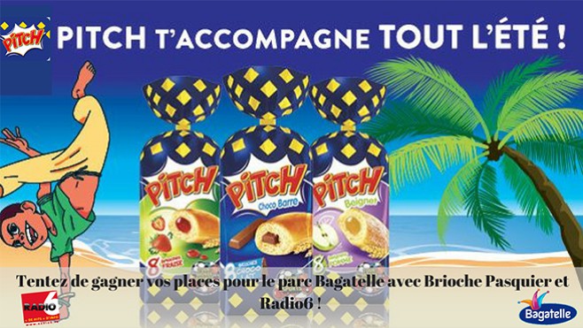 Gagnez vos places pour Bagatelle avec PITCH de Brioche Pasquier - Les gagnants sont...