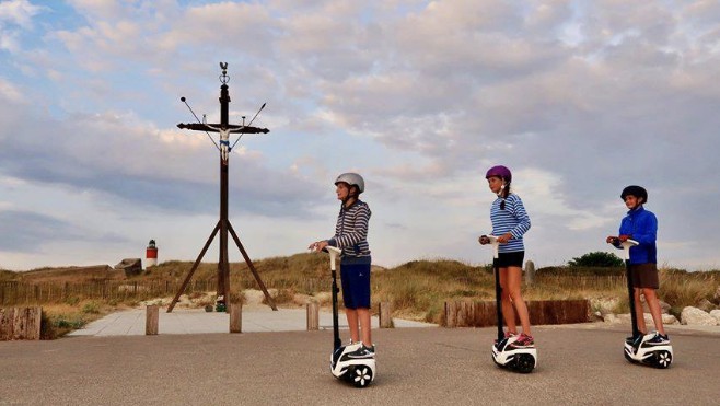 La station de Berck se dévoile en gyropode