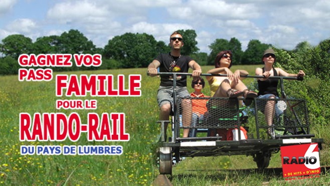 Offrez-vous une balade en pleine foret avec le Rando-Rail