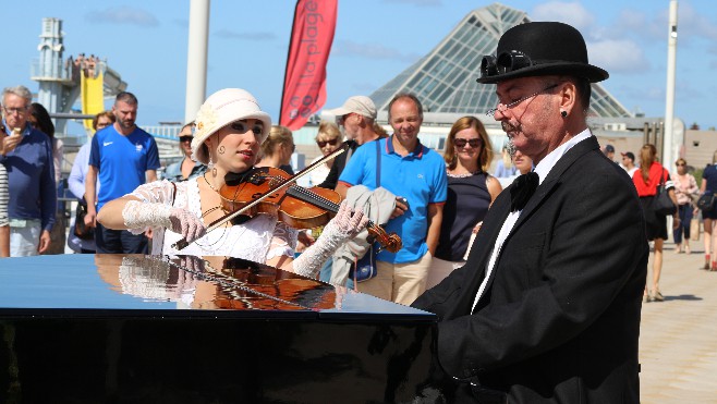 Touquet: du piano dans toute la station pour la 10 ème édition des Pianos Folies