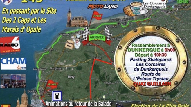 Le record d’un millier de motos sera-t-il battu ce dimanche à Calais ?