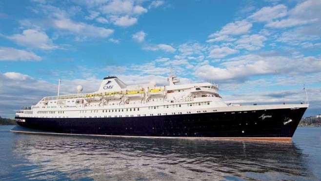 Dunkerque : le paquebot de croisière Astoria en escale aujourd'hui