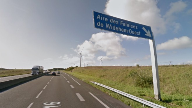 L'aire de Widehem Ouest fermée pour travaux jusque janvier