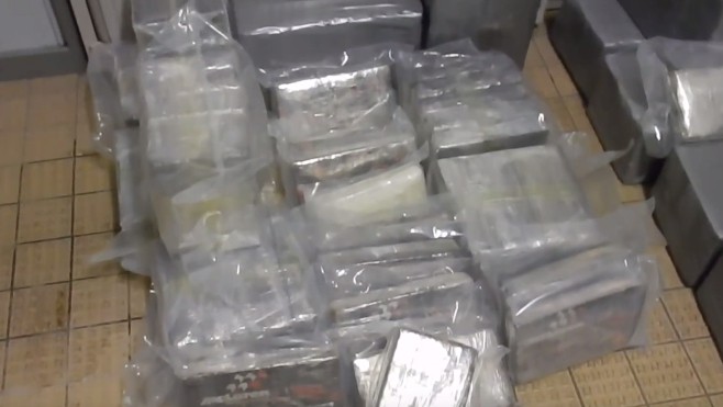 250 kilos de cocaïne saisis par les douaniers au port de Dunkerque