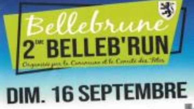 BELLEB'RUN - COURSE PEDESTRE LE 16 SEPTEMBRE - BELLEBRUNE