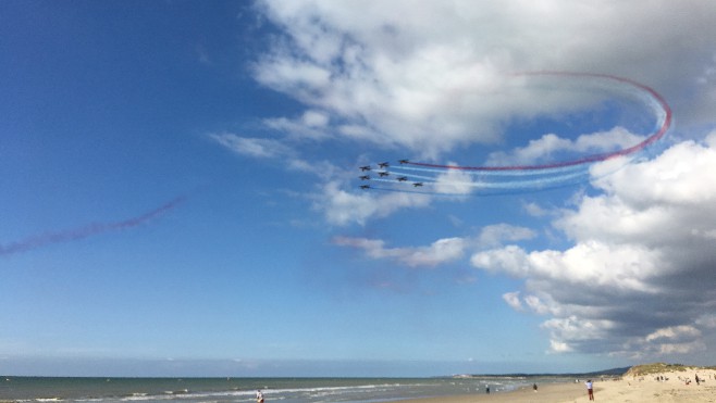 La Patrouille de France en démonstration ce dimanche au Touquet