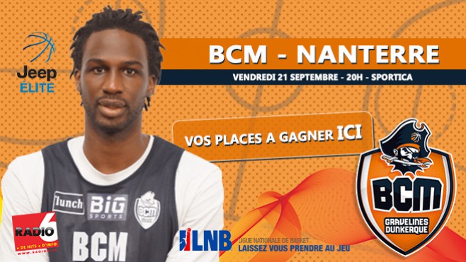 Gagnez vos places pour BCM / NANTERRE