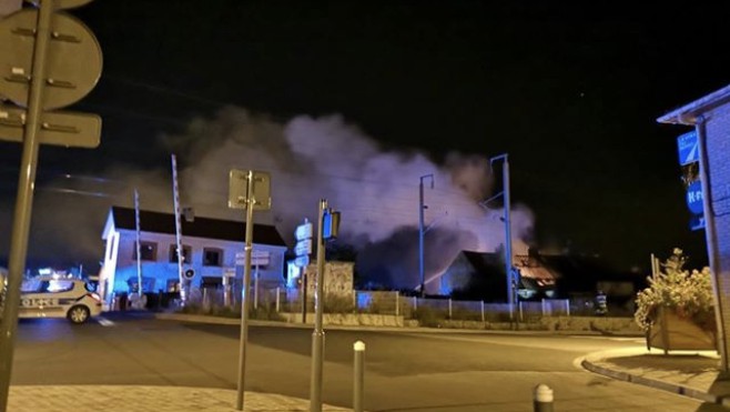 Coulogne : impressionnant incendie cette nuit