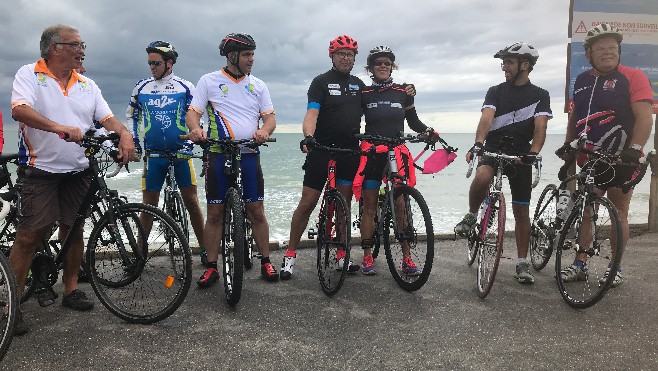 Malgré sa sclérose en plaque, Philippe a parcouru 116km en vélo pour donner de l'espoir aux malades