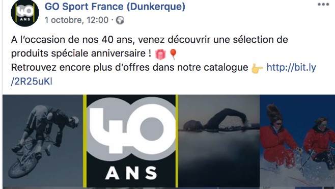 A Dunkerque, GO Sport va fermer.