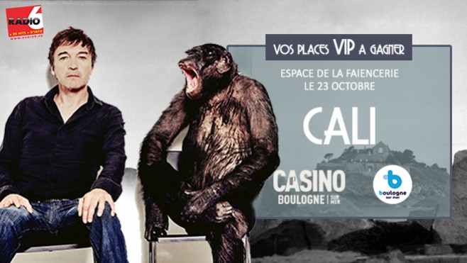 JEU WEB VIP - Cali chante Léo Férré avec le Casino de Boulogne et la Ville de Boulogne Sur Mer
