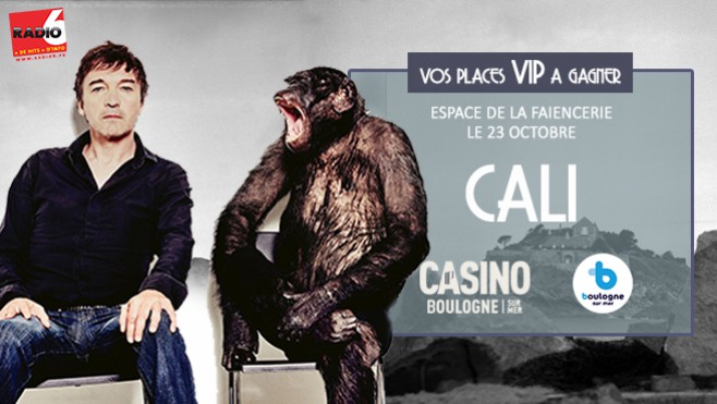 JEU WEB VIP - Cali chante Léo Férré avec le Casino de Boulogne et la Ville de Boulogne Sur Mer