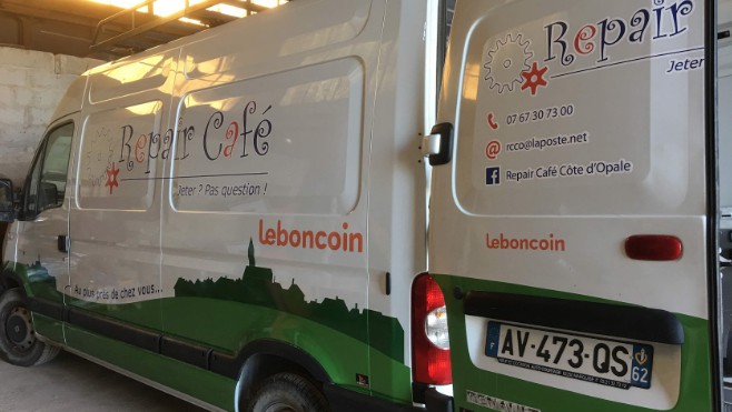 Le Repair café s’est doté d’une fourgonnette atelier !