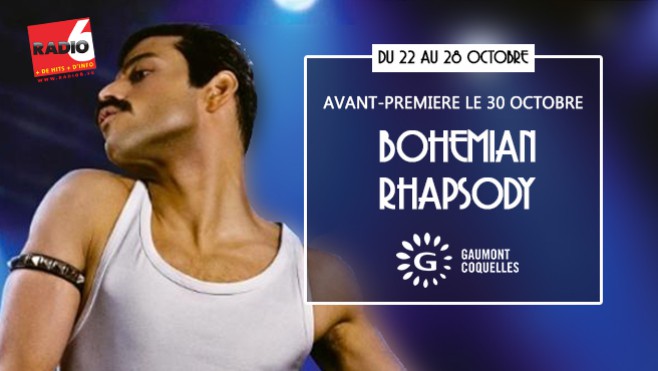 Gagnez vos invitations pour BOHEMIAN RHAPSODY au Gaumont Coquelles