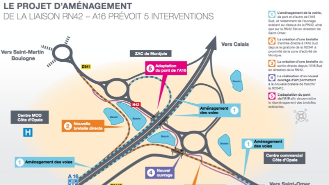Déjà les premières inquiétudes sur les aménagements A16-RN42 !