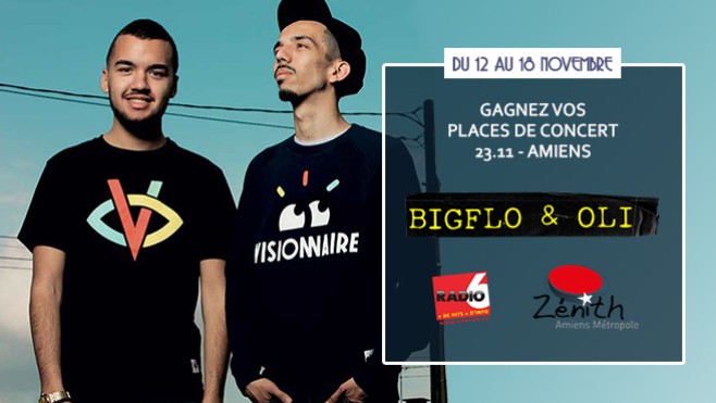 Gagnez vos places pour le concert de Big Flo et Oli à Amiens