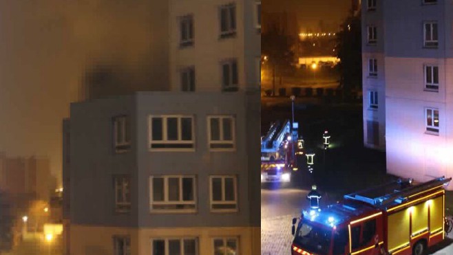 Incendie dans un immeuble de la ZUP à calais : 20 personnes évacuées