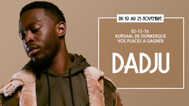 Vos places pour le concert de Dadju à gagner avec Radio 6