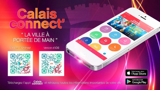 Calais Connect’ : la nouvelle application de la ville de Calais