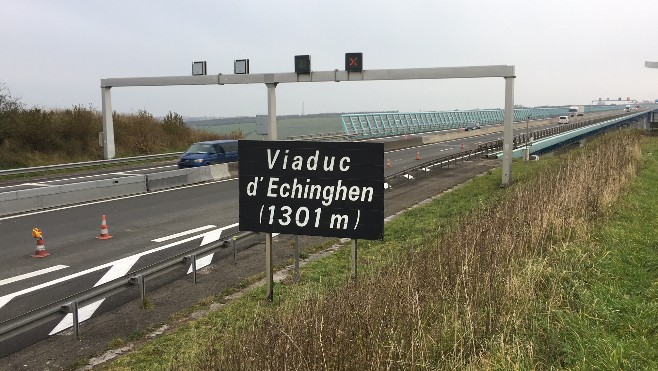Les travaux de remplacement d’un premier câble du viaduc d’Echinghen débuteront la semaine prochaine