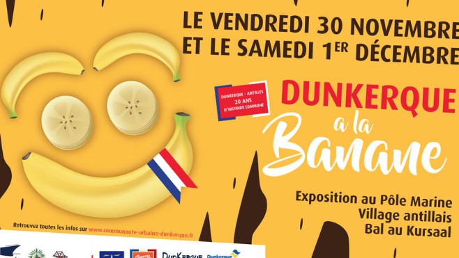 Dunkerque et son port fêtent les 20 ans de la banane antillaise !