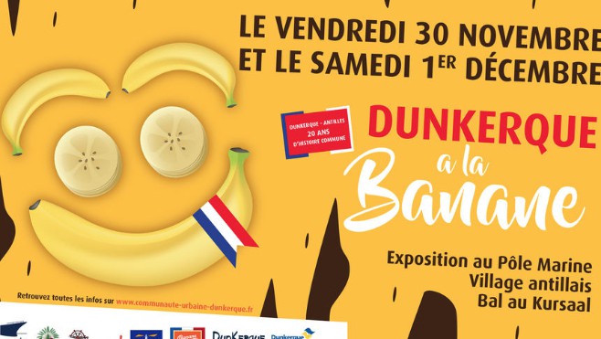Dunkerque et son port fêtent les 20 ans de la banane antillaise !