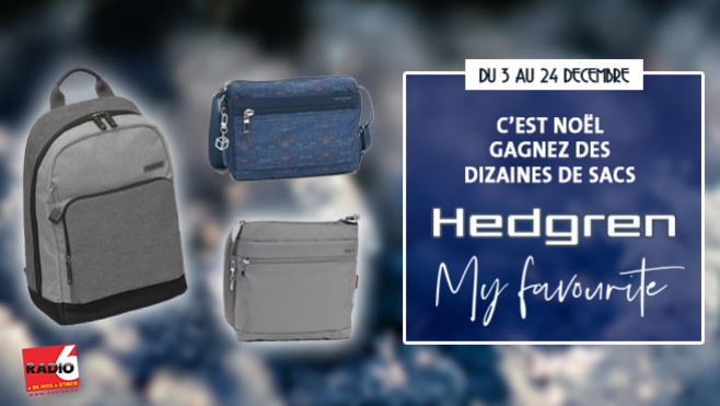 A l'occasion de Noël, gagnez votre sac Hedgren
