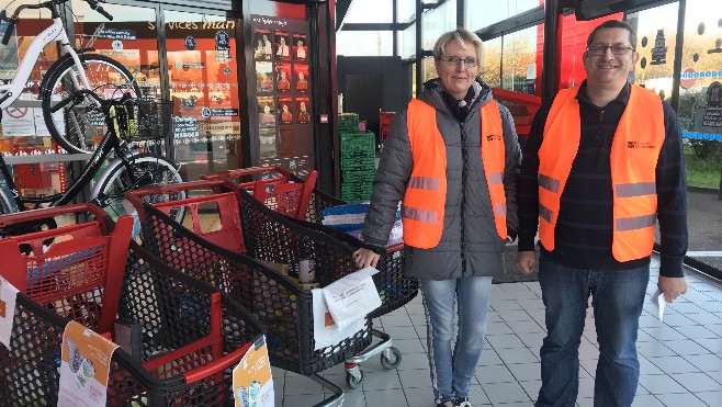 Banque alimentaire: la collecte nationale a lieu ce week-end