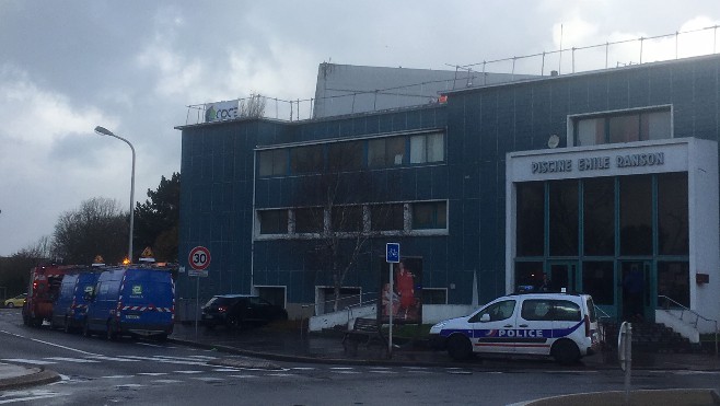 Début d’incendie à la piscine Ranson à Calais