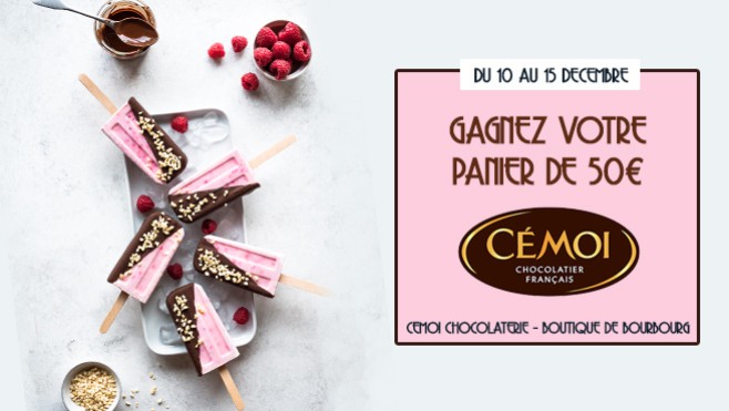 Votre panier de 50€ de chocolats à gagner avec la Chocolaterie CEMOI de Bourbourg