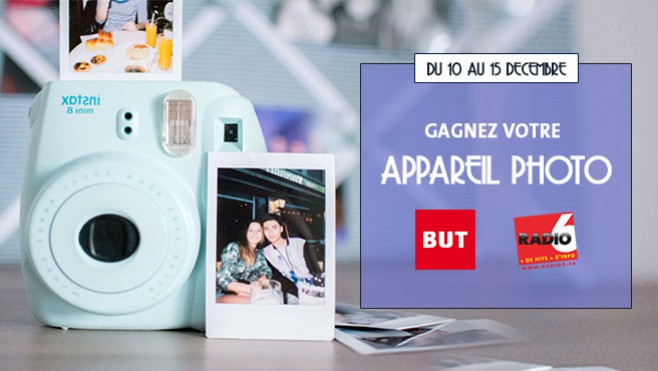 Gagnez un appareil photo Polaroïd avec But à Boulogne