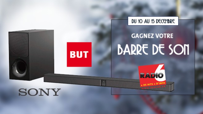 Gagnez votre barre de son SONY avec But à Boulogne