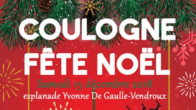 MARCHE DE NOEL LE SAMEDI 15 DECEMBRE - COULOGNE