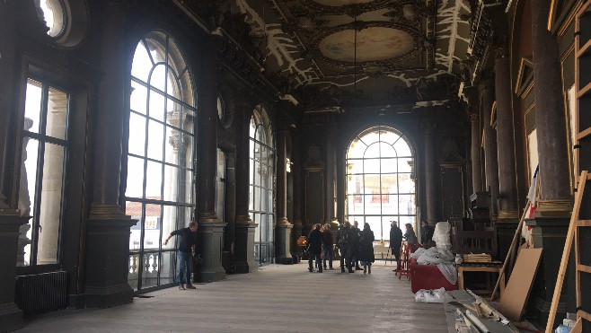 Le Grand Théâtre de Calais en plein travaux