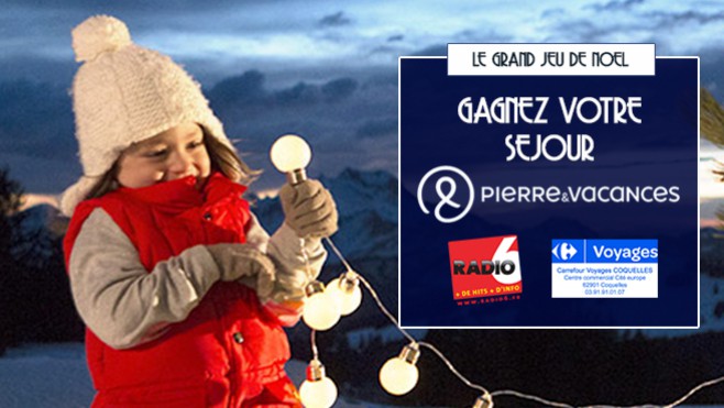 Gagnez votre séjour Pierre & Vacances avec Carrefour Voyages Coquelles