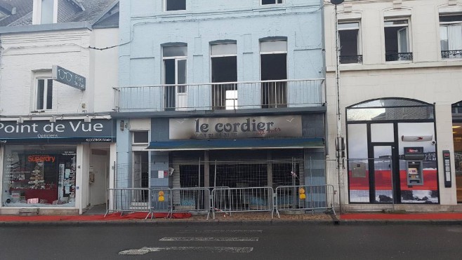 Berck : une poissonnerie ravagée par un incendie