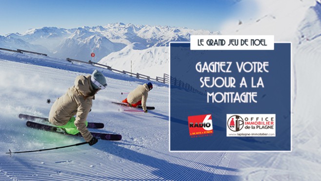 Gagnez un séjour à la montagne avec l'Office Immobilier de la Plagne