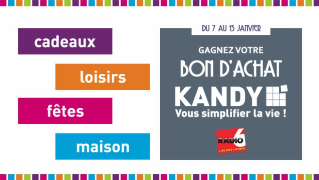 [Jeu Antenne] - Gagnez 40€ avec les magasins KANDY