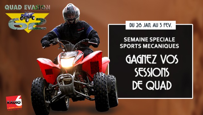 [Jeu Antenne] - Gagnez votre session de Quad avec Quad Evasion 62