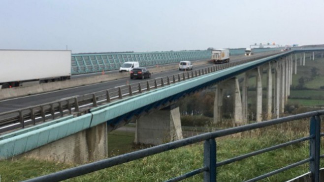 Fermeture du viaduc d'Echinghen pour trois nuits