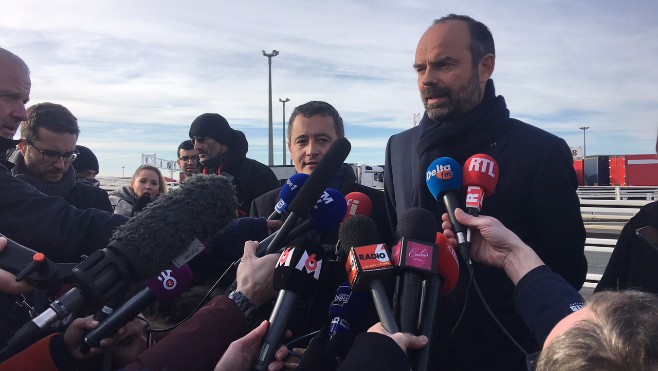 Brexit : « Nous serons prêts » déclare le Premier ministre en visite à Calais