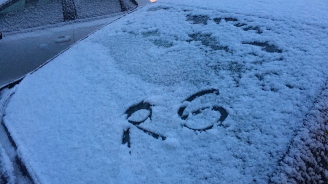 La neige perturbe le trafic sur la Côte d'Opale 